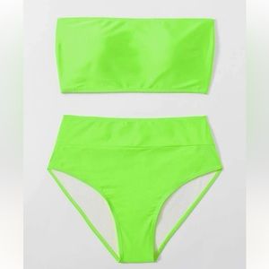 Bandeau Bikini LIME GREEN (not yellow)